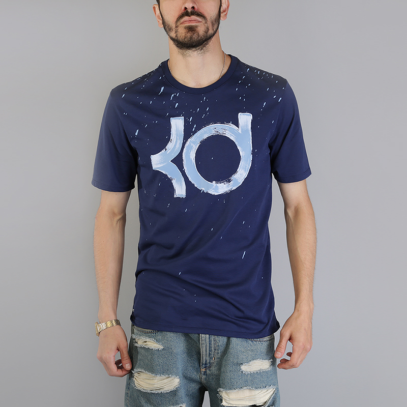 мужская синяя футболка Nike Dry KD 932412-429 - цена, описание, фото 1